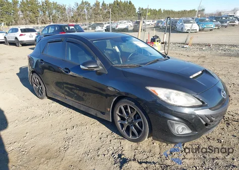 2013 Mazda Mazdaspeed3 Touring из США, поврежденный, VIN JM1BL1L46D1831300